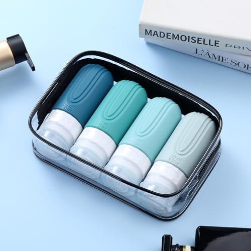 Mrsdry Travel Bottles for Toiletries, Tsa Approved 2oz Travel size Bottles - Image 7