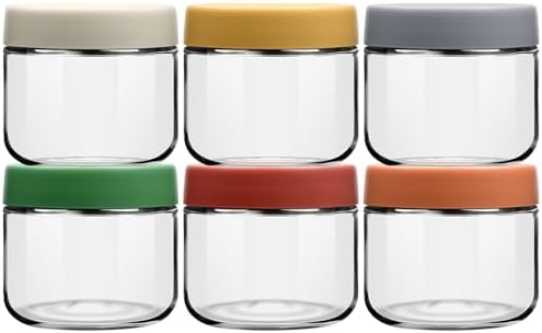 EONJOE 10 oz Small Glass Containers by EONJOE