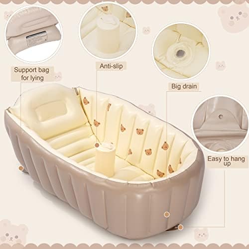 MINK Inflatable Bathtub for Toddlers - Image 2
