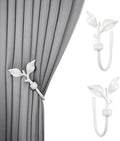SUQ I OME Leaf Shaped Curtain Holdbacks, 1 Pair by SUQIOME