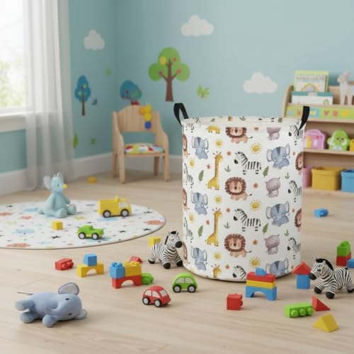 Baby Laundry Hamper kids laundry Basket Waterproof Laundry Bag - Image 5