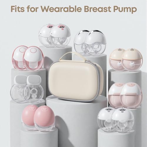 Wearable Breast Pumps Carrying Case, Hard Shell Breast Pump Bag - Image 2