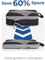 Bagsmart Compression Packing Cubes, Travel Bag Cruise Ship Essentials - Image 4