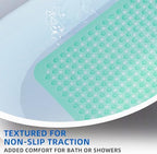ZHICHENG Bath Tub and Shower Mats, Non-Slip 39 x 16 Inch Extra Long Bath Mat - Image 4