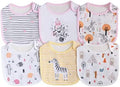 Maiwa 6 Pack Waterproof Cotton Baby Bibs by maiwa