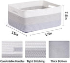MiniArk Large Storage Baskets for Shelves, Baby Nursery, Toy Baskets Box - Image 2