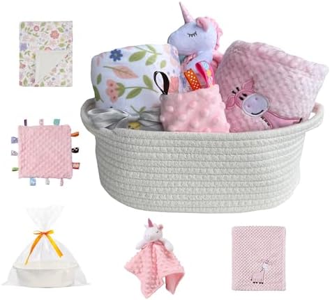 CREVENT Baby Welcome Gift Set Storage Basket by CREVENT