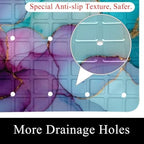 Shower Mat Non Slip 26.8 x 15.1 Inches, Non Slip Bath Mat - Image 2