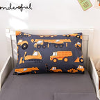 NTBED 4 Pieces Construction Toddler Bedding Set - Image 4