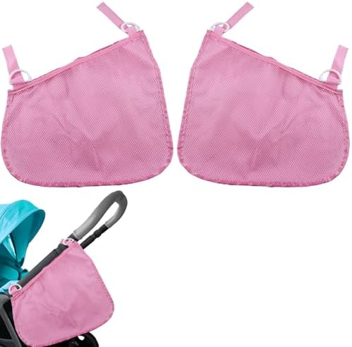 2 Pack Universal Side Sling Stroller Organizer by Caoxiong