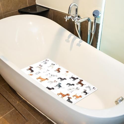 Shower Mat Bathtub Mat, 26.8x15.1 inch, Non-Slip Bath Mat - Image 5