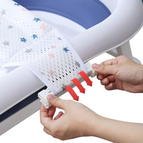 Baby Bath Seat Support Net Adjustable Infant Bathing Cushion Pad Mat - Image 4