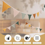 Pennant Banner Flags, Infant and toddler room decoration pennant, - Image 3
