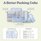 Vandel Space-Saving Compression Packing Cubes - Image 3