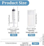 BENECREAT 10 Pack 1oz Travel Bottles Small Travel tubes Plastic Flip Cap Sample - Image 2