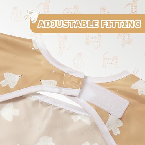 Little Dimsum Long Sleeve Bib for Baby Infant Toddler 6-36 Months - Image 5