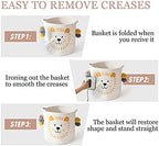 Toy Storage Baskets Cute Laundry Basket - Image 5