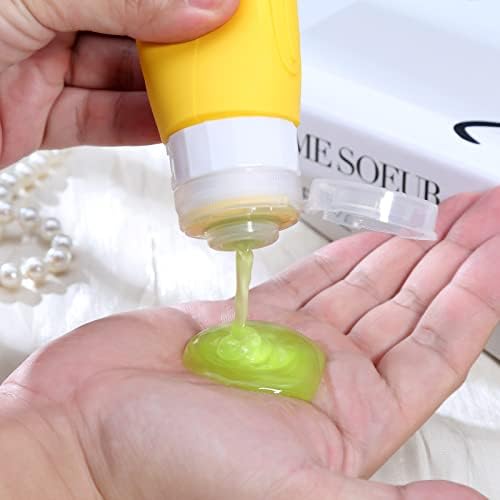 Mrsdry Travel Bottles for Toiletries, Tsa Approved 3oz Travel Size Containers - Image 4