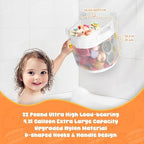 Bath Toy Storage, 4.15 Gallons Bath Toy Holder Wall-Mounted Shower Caddy - Image 2