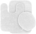 #6 Bath Mat, Contour Mat, and Lid Cover, by Unknown