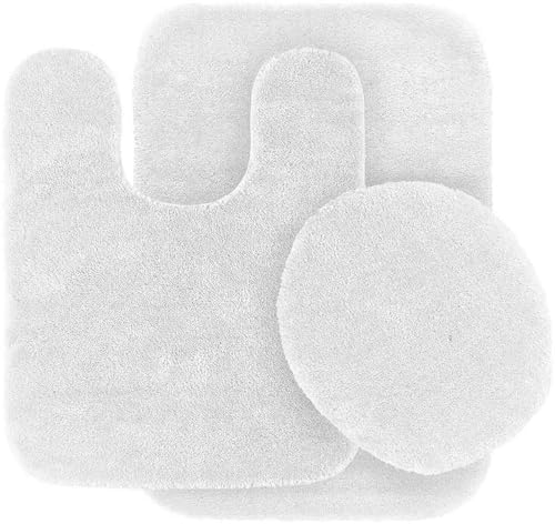 #6 Bath Mat, Contour Mat, and Lid Cover, by Unknown