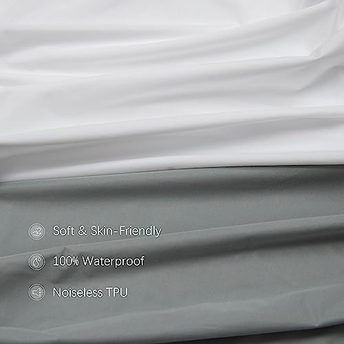 Crib Sheets Waterproof 2 Pack for Baby Boys Girls Fitted - Image 3