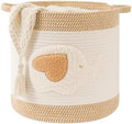Large Blanket Baskets for Living Room Decor, Toy Storage Baskets 14" x 14" by INough