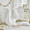 AIKASY The Ruffled Shabby Crib Bedding Set by AIKASY