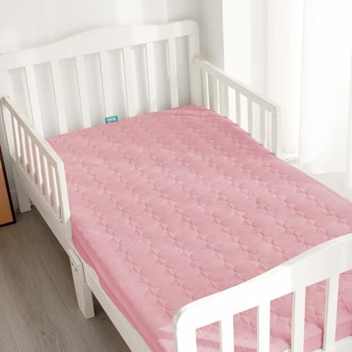 Biloban Crib Mattress Protector Waterproof Sheets Fitted 52” x 28” - Image 4