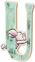 Disney Winnie the Pooh Letter U Wood Wall Decor - Image 2