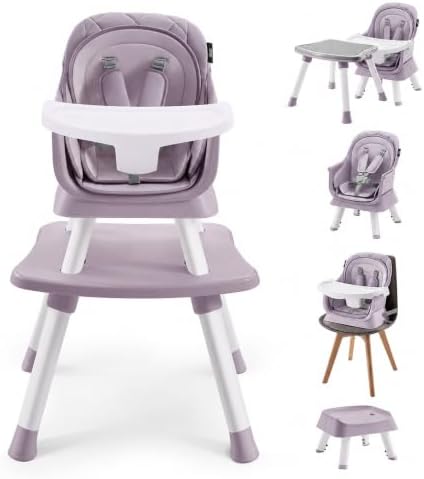 HARPPA Moro High Chair, 8-in-1 Convertible Baby Feeding Chair by HARPPA
