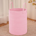 JMvicyroam 60L Cotton Rope Laundry Basket Hamper by JMvicyroam