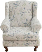 CRFATOP Wingback Chair Covers Wing Armchair Slipcovers by CRFATOP