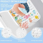 Kids Bathtub Mat, Non Slip Cartoon Bath Mat - Image 3