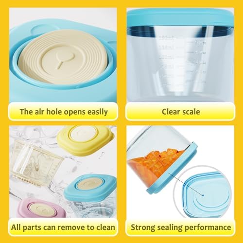 Baby Food Containers: 5 oz Food Storage Jars - Image 6