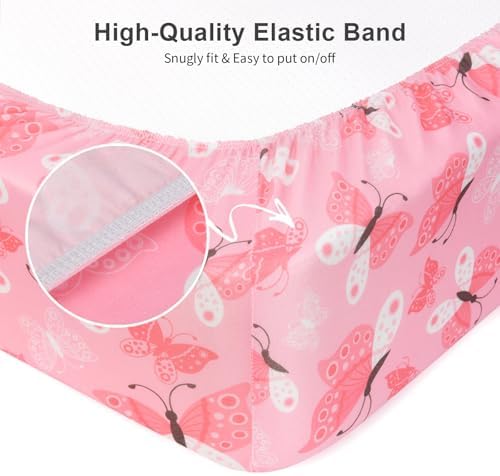 Baby Crib Sheets 2 Pack for Boys and Girls Fit for Standard Crib Toddler - Image 5