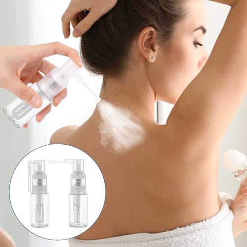 KALIONE 2-Pack 25ml Empty Powder Spray Bottles, Reusable Detachable Travel - Image 5