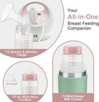 2PCS Breastmilk Storage Bottle, BPA Free Wide-Neck Spectra Bottles - Image 6