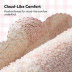 GRANNY SAYS Checkered Pink Runner Bathroom Rug, Cute Bath Mat - Image 2
