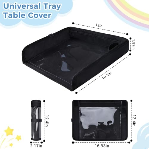 COOLBEBE Airplane Tray Table Cover, Foldable Travel Tray Cover - Image 7
