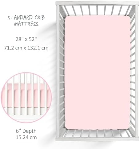 Butterblu Frankie Fitted Crib Sheet 100% Organic Cotton - Image 5