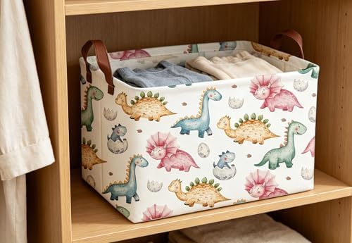 Essme Dinosaur Baskets, Cute Basket, Dinosaur Baskets - Image 6