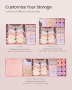 SONGMICS Drawer Organizers, Foldable Fabric Storage Boxes - Image 5