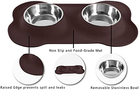 Hubulk Pet Dog Bowls 2 Stainless Steel Dog Bowl - Image 3