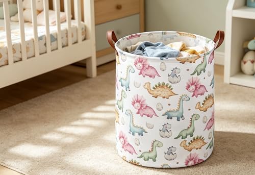 ESSME Dinosaur Laundry Basket, Dinosaur Laundry Hamper - Image 5