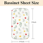 4 Pack Bassinet Sheets, Compatible - Image 5