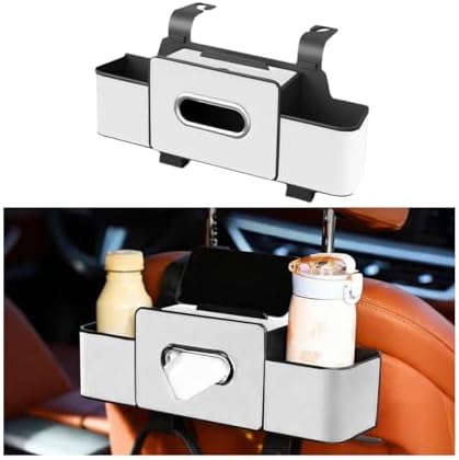 Car Headrest Backseat Organizer, 4 in 1 Multifunctional Vehicle Back Seat by Sandfren
