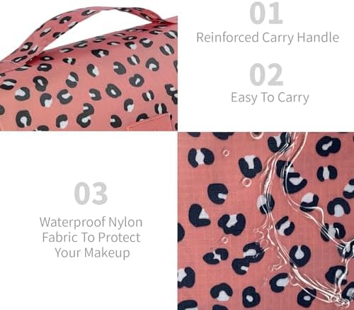 Lcsmaokin Large Capacity Toiletry Bag Travel Bag - Image 6