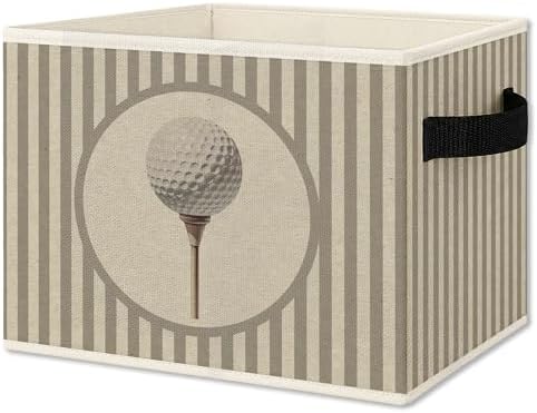 Vintage Golf Storage Bins Box by Unknown
