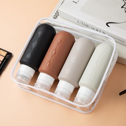 Gemice Travel Bottles for Toiletries, Tsa Approved Travel 6oz Size Containers - Image 2